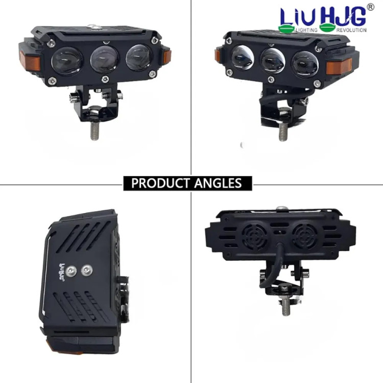 قیمت و خرید پرژکتور 3 لنز مدل L122 فن دار 4 حالته و دیلایت دار LIUHJG