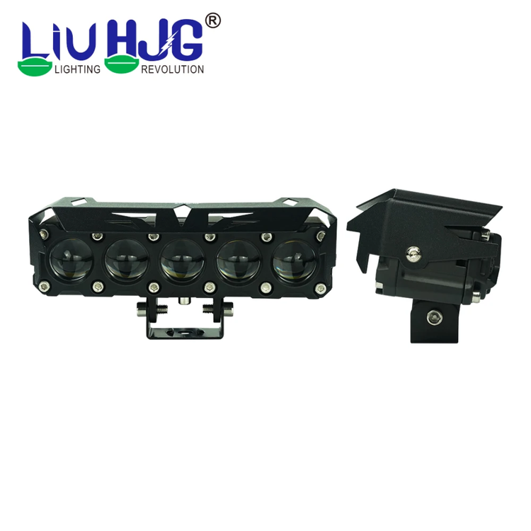 خرید وقیمت پرژکتور آفرودی مدل 5 لنز فن دار 4 حالته دیلایت دار و فلاشردار LIUHJG