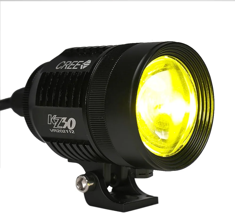 خریدوقیمت پرژکتور تک لنز آفرودی مدل KZ30 زوم دار ۳ حالته فلاشردارLIUHJG