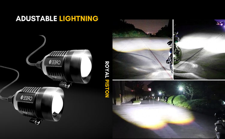 خرید وقیمت پرژکتور تک لنز آفرودی مدل KZ30 زوم دار سه حالته فلاشردارLIUHJG