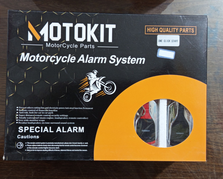 قیمت و خرید دزدگیر موتورسیکلت مدل KLS استارتر اورجینال (Motokit تایوان)