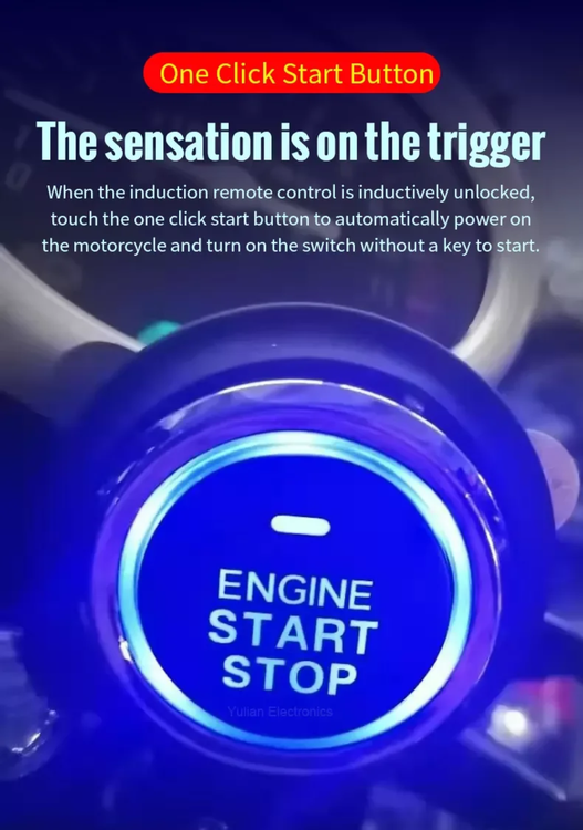 قیمت دزدگیر موتورسیکلت مدل KLSدار بلوتوث دار اورجینال (Motokit تایوان)