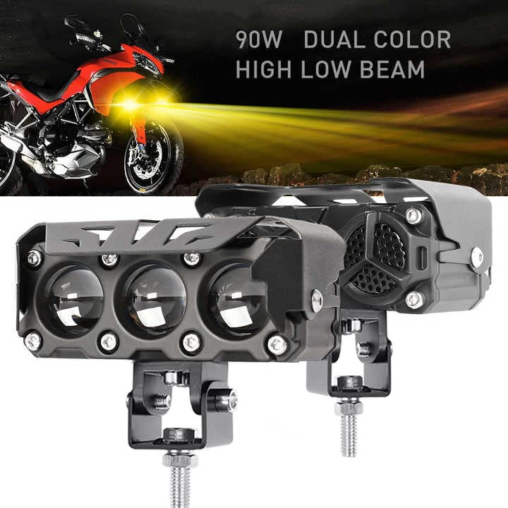 پرژکتور 3 لنز مدل V_3 فن دار ۲ حالته 40W