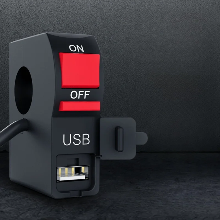 خرید کلید پرژکتور موتور سیکلت مدل شارژر دار