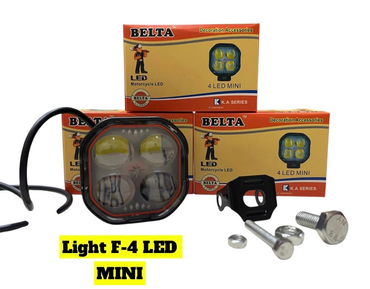 خرید آنلاین پرژکتور 4 لنز مدل 4LEDmini پنج حالته دیلایت دار ( فلاشردار)