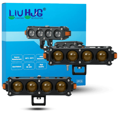پرژکتور ۴ لنز مدل H_S62 فن دار 4 حالته و دیلایت دار LIUHJG