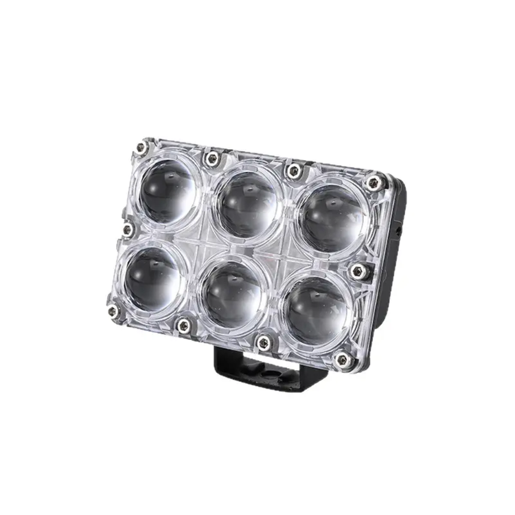 پرژکتور 6 لنز (M17) 5 حالته دیلایت آبی قرمز و فلاشردار