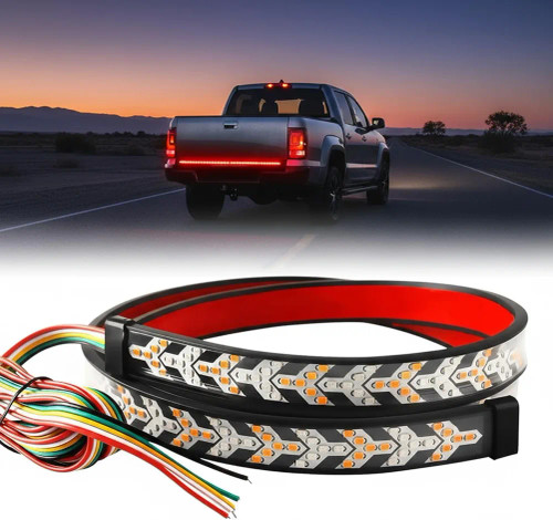 چراغ عقب Pick_up چهار حالته رانینگی دیلایت دار و راهنمادار (ژله ایی ۱۲۰ سانت)