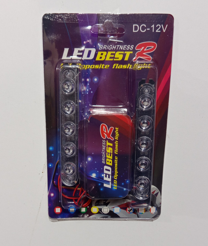 چراغ فدرالی ۲ حالته LED Bester فلاشردار (جفتی)