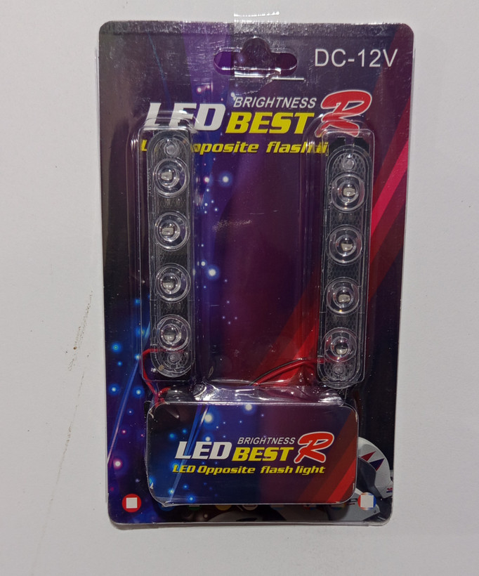 چراغ فدرالی ۲ حالته LED Bester فلاشردار (جفتی)
